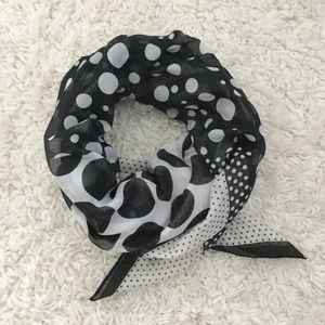 Polka Dot Square Scarf